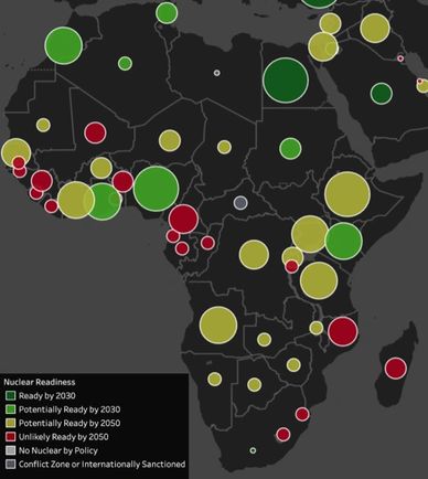 SMR Nuclear Heat Map by SMR Global Energy