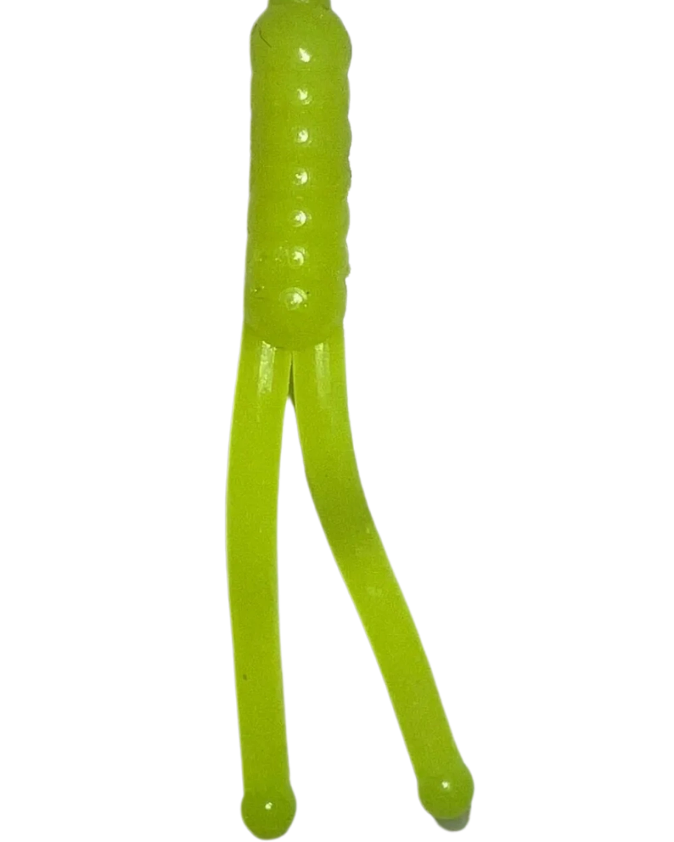 Ninfa WIGGLE BUG Chartreuse Articolata – Taglia 10 (confezione Da 3) Per Pesca A Mosca