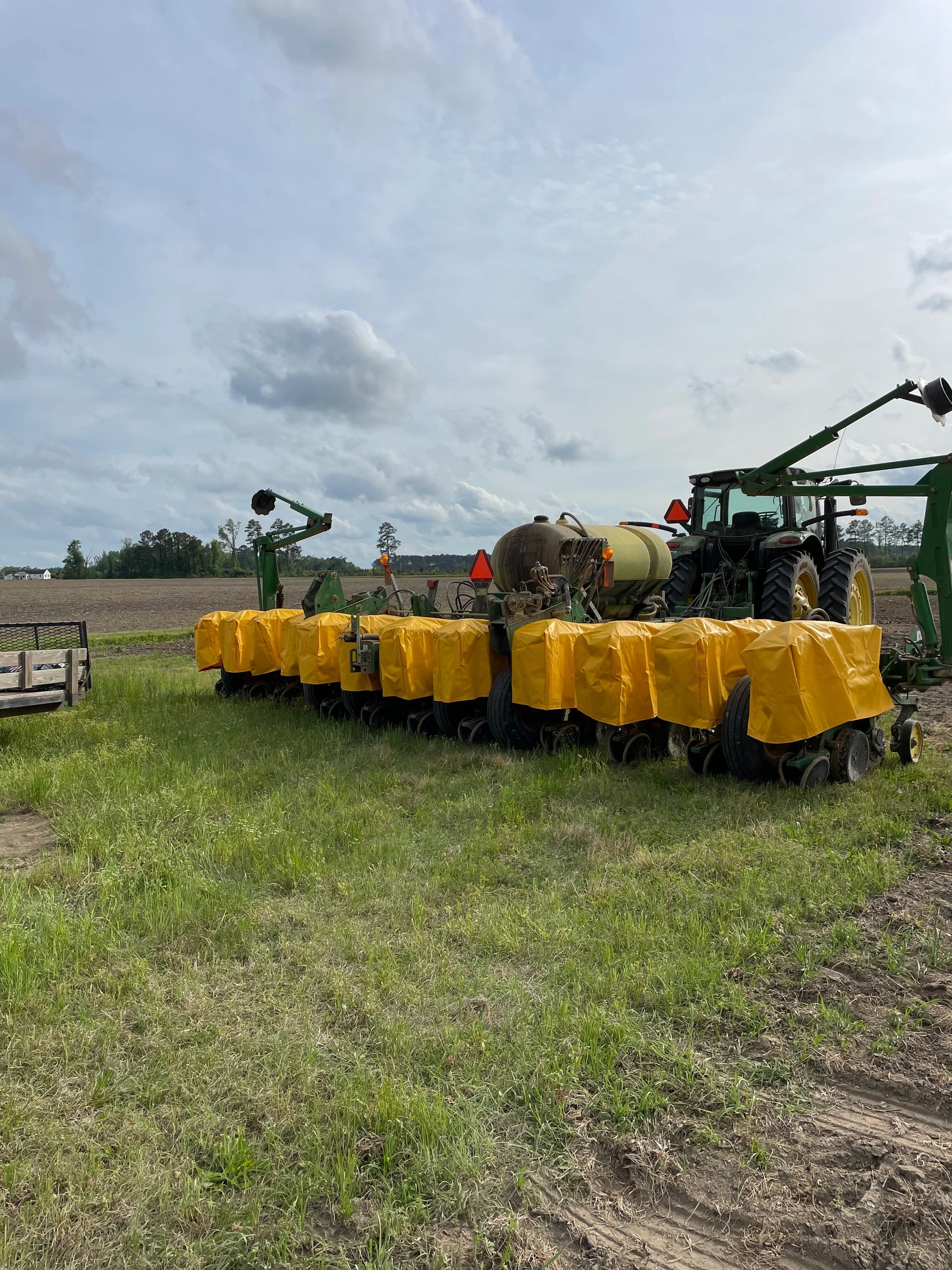 Waterproof JD Planter Box Covers Agriculture Equipment Covers, John