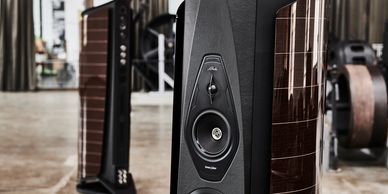 Sonus faber high end speakers from Italy