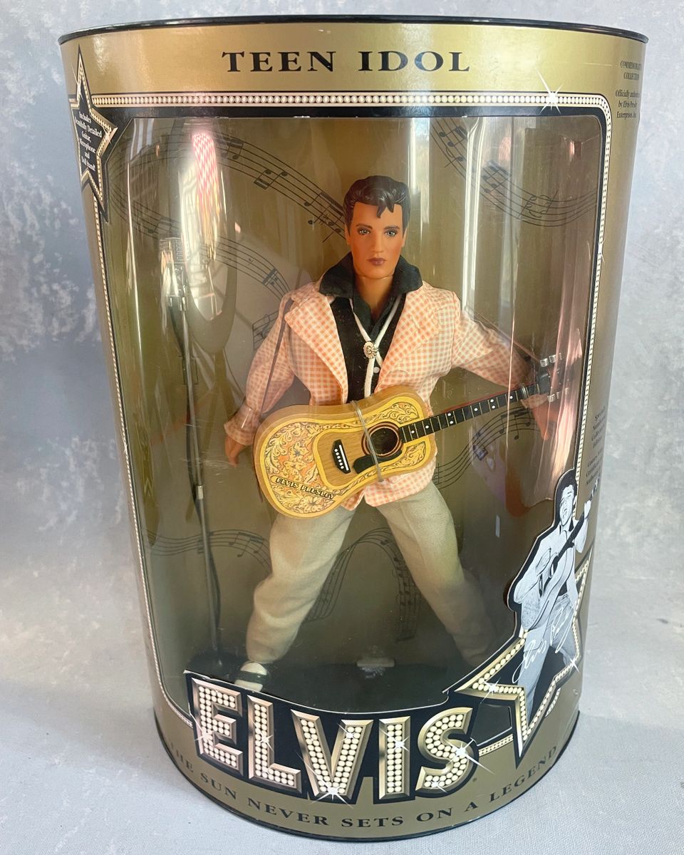 1993 Hasbro Elvis Presley Teen Idol Collector Edition Commemorative Doll