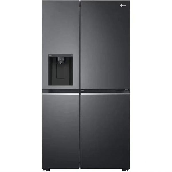 [RENTAL]635L Side-by-Side Fridge & Door-in-Door™ in Matte Black Finish