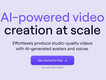 HeyGen is an AI tool that creates AI avatars.