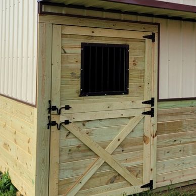 Dutch door with Bars