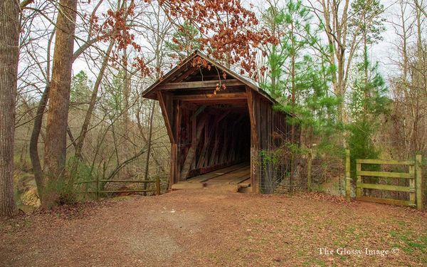 One of 2 remaining covered bridges left in NC