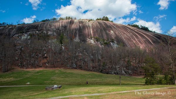 A nature walk by Stone Mountain