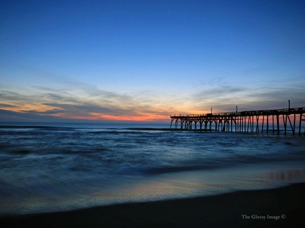 Moonscape at Rodanthe Pier