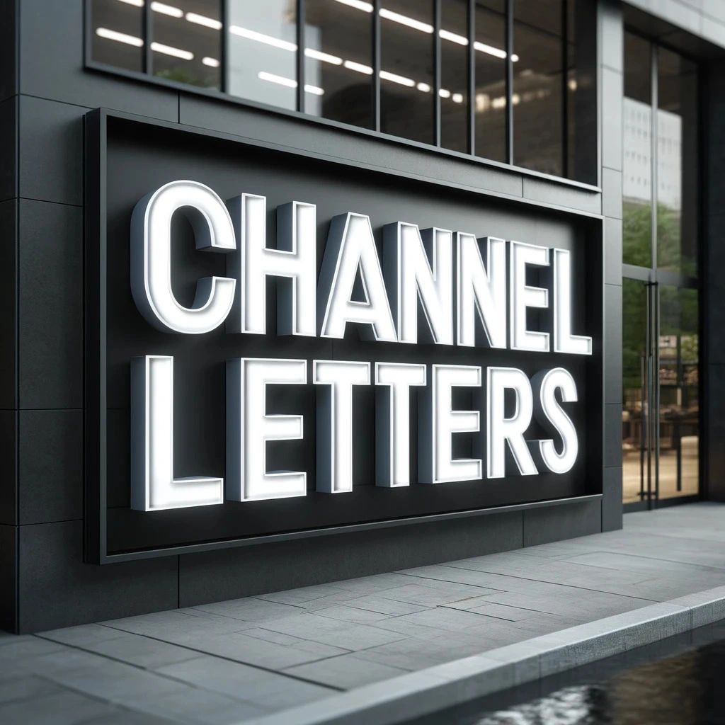 Exterior Channel Letters. LED illuminated.