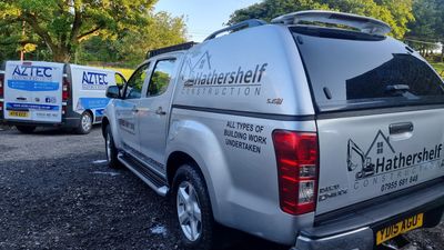 Work vehice ceramic coatings