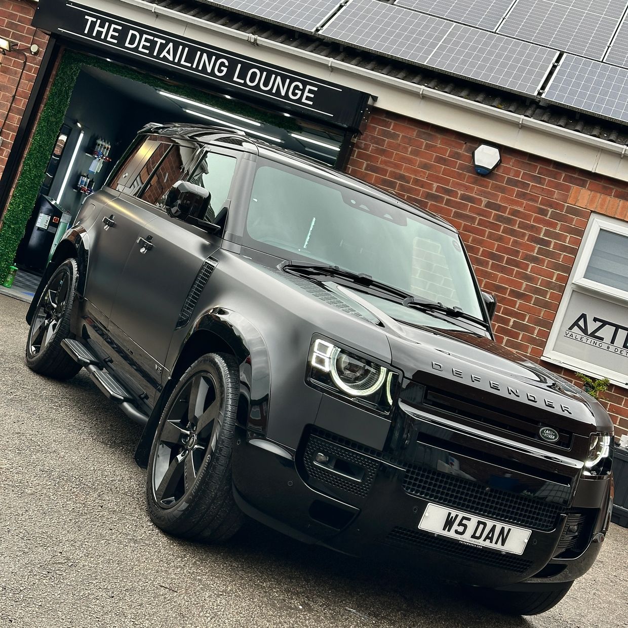 A harrogate local businessman having his luxury car ceramic coated at our bespoke studio. 