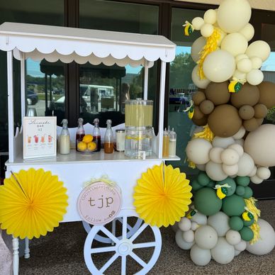 Our Lemonade cart, lemonade bar in Panama City Beach and the 30A area