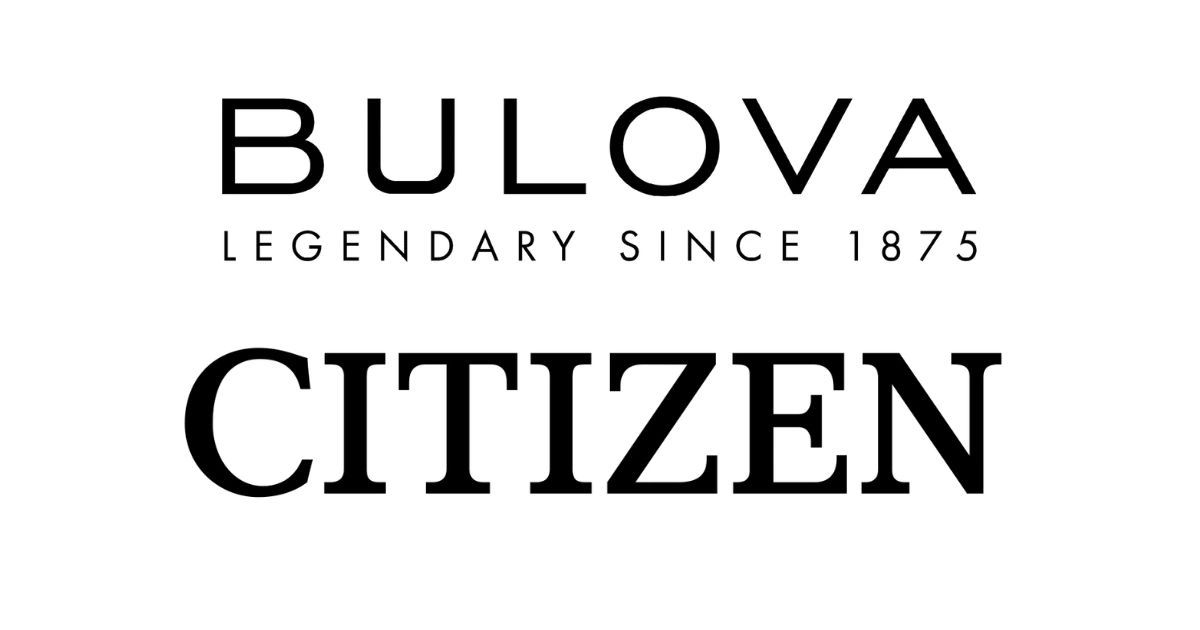 Bulova and Citizen logos.