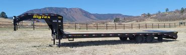 30 ft gooseneck trailer for rent