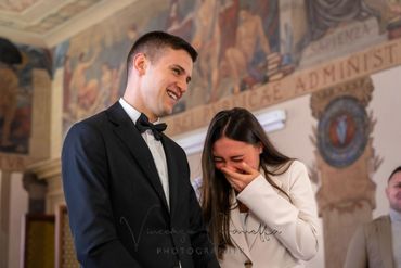 sposa emozionata 
