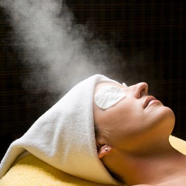Steam Facial, beauty salon, skincare