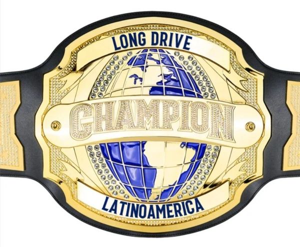 Long Drive Champion belt for Latin America.