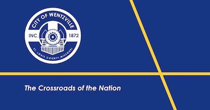 City flag / logo of Wentzville, MO