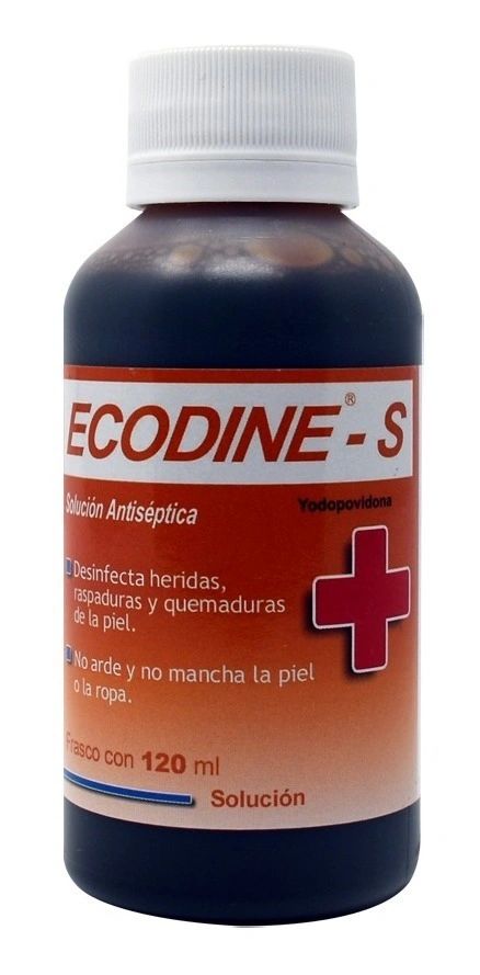 Ecodine Containers ECODINE-S SOLUCION CAJA C/FCO. C/120 ML.