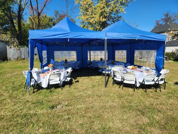 Large Enclosed Tent Rentals. 20x20, 20x30, 20x40, 20x50. Heated Tents.