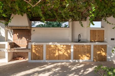 Barbeque areas