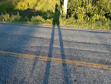 We all can cast a long shadow!