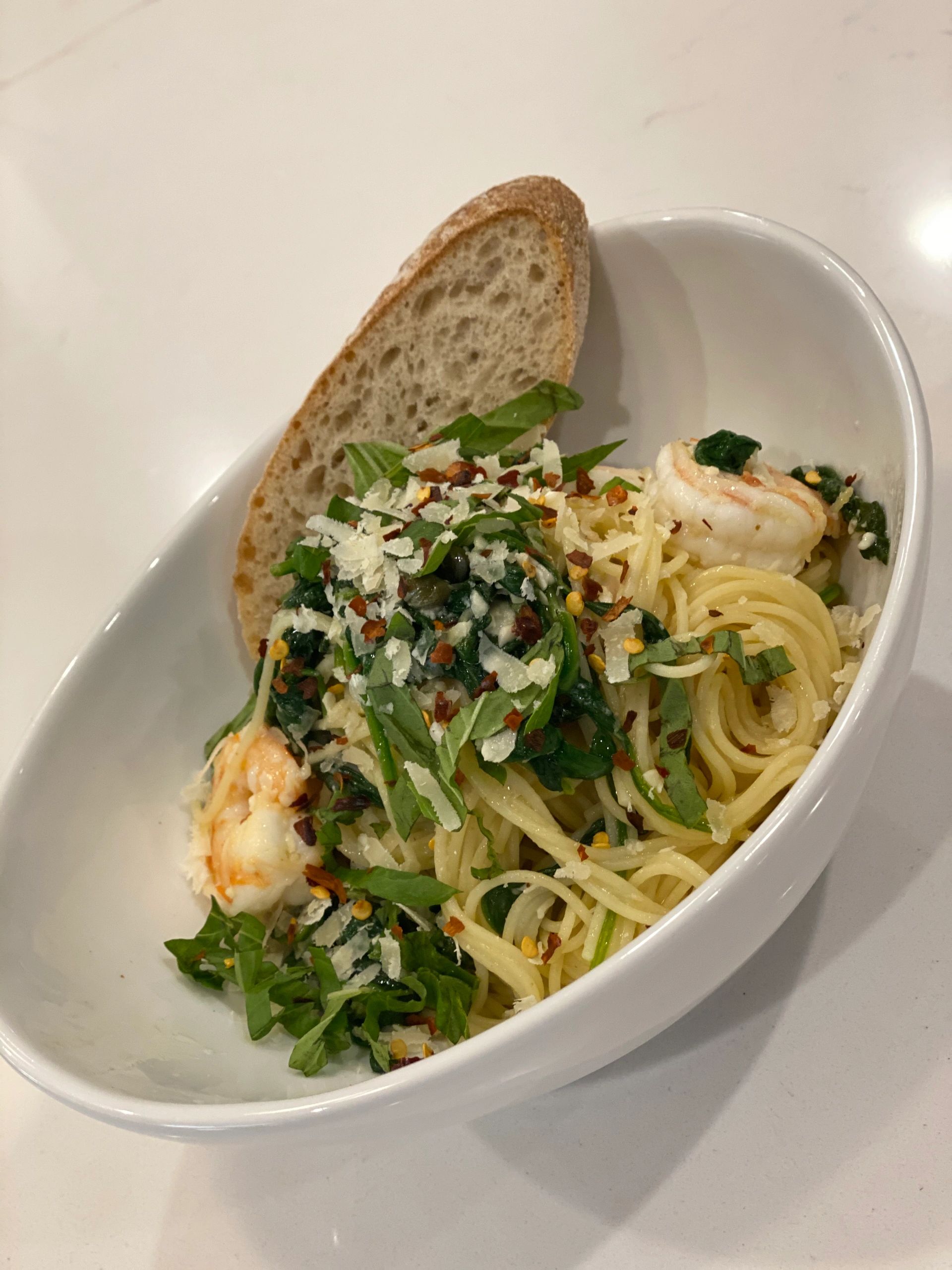 Lemon & Shrimp Pasta