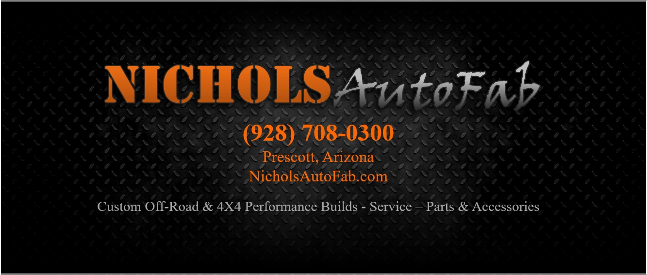 Nichols AutoFab - Custom Off-Road & 4X4 Performance Builds - Services - Parts & Accessories