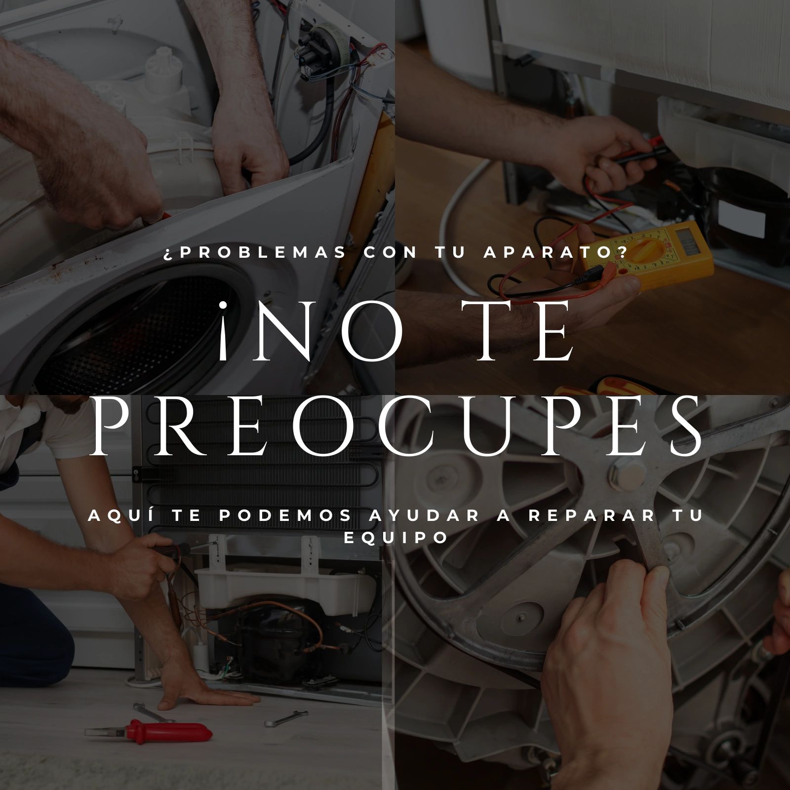 ¿Problemas con tu aparato? Aquí te podemos ayudar a reparar tu Lavadora y Refrigerador