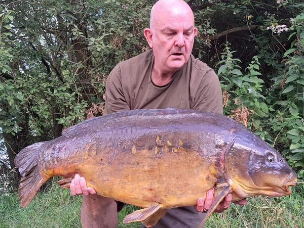 The Italian at 45lb 7oz from Tiddenfoot