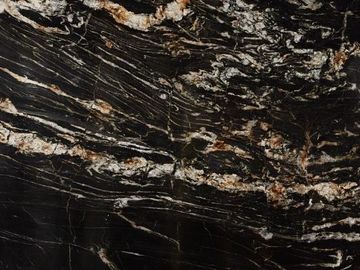 black marble kitchen countertop material 