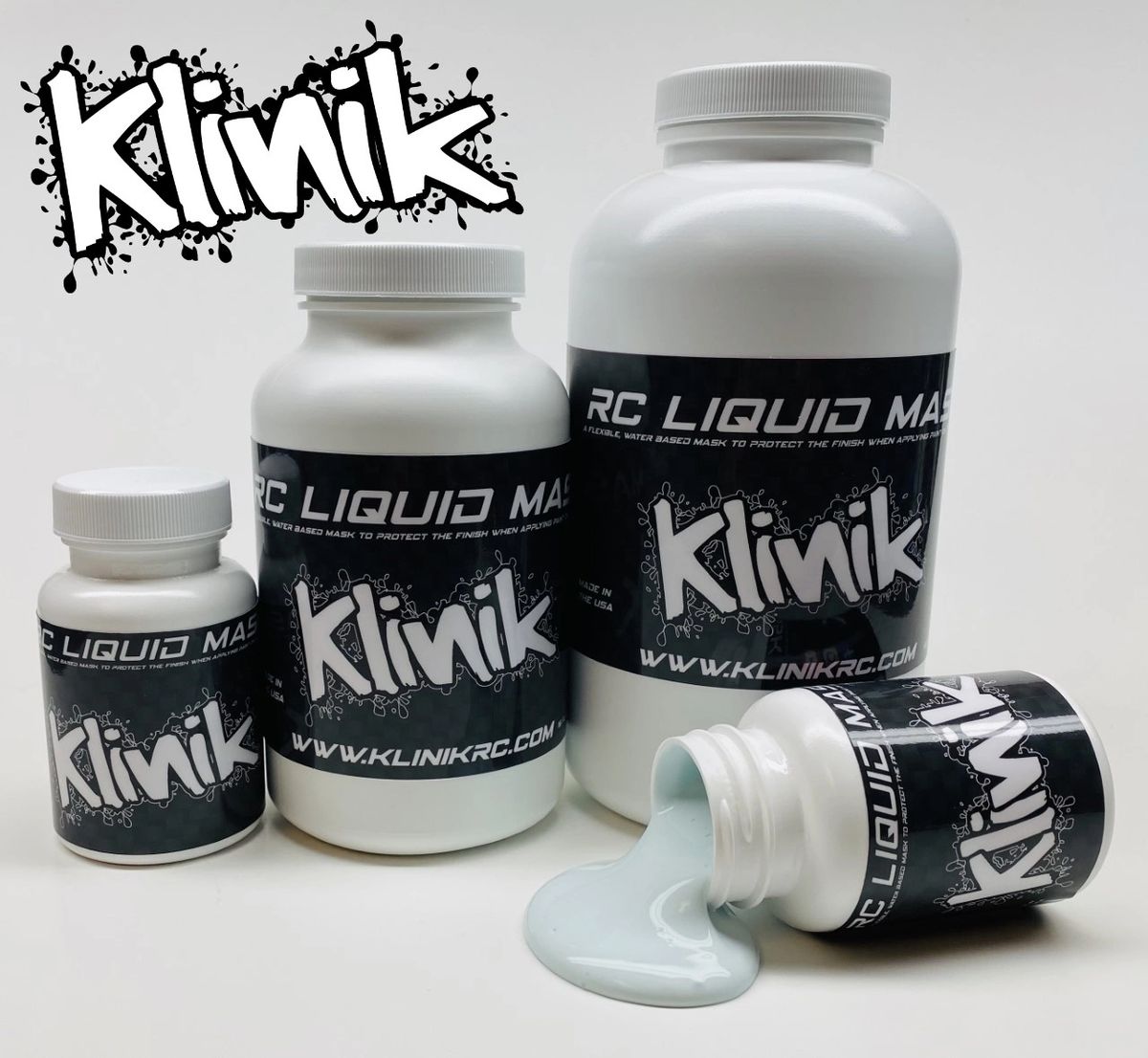 Klinik RC Liquid Painting Mask for RC Car/Truck Bodies