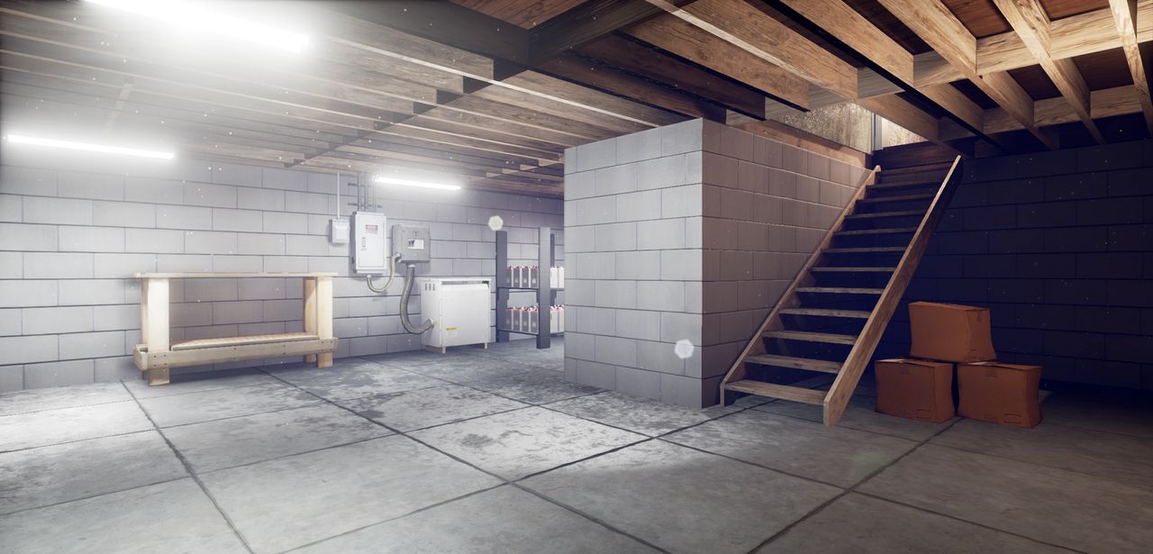 Basement 3D Model : Tower Building Basement Car Parking Interior Scene 3d Model Max Vray Open3dmodel 64337 - The basement and modular components all have separate parts which can be hidden or shown to put your camera where you want it and best render your scenes.