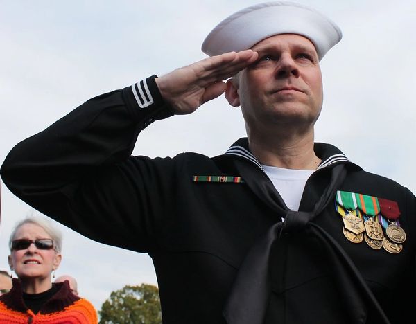 LGBT VETERANS DAY CEREMONY at Congressional Cemetery in Washington DC on Wednesday, 11 November 2015