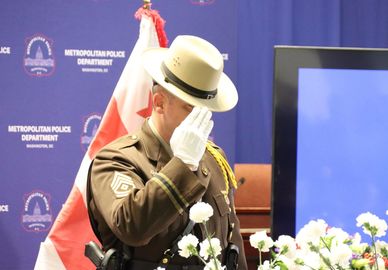 MPD 46th Washington Area Law Enforcement Officers Memorial Service in Washington DC on 5 May 2025