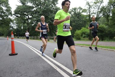 Front Runners NY 40th LGBT Pride Run 6K at Central Park in NYC on Saturday morning, 26 June 2021 