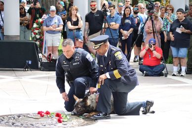 7th Annual NATIONAL POLICE K-9 MEMORIAL SERVICE Ceremony in Washington DC on Sunday, 11 May 2025