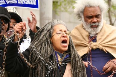 DC Emancipation Day Voting Rights Rally at John A. Wilson Building in Washington DC on 16 April 2007