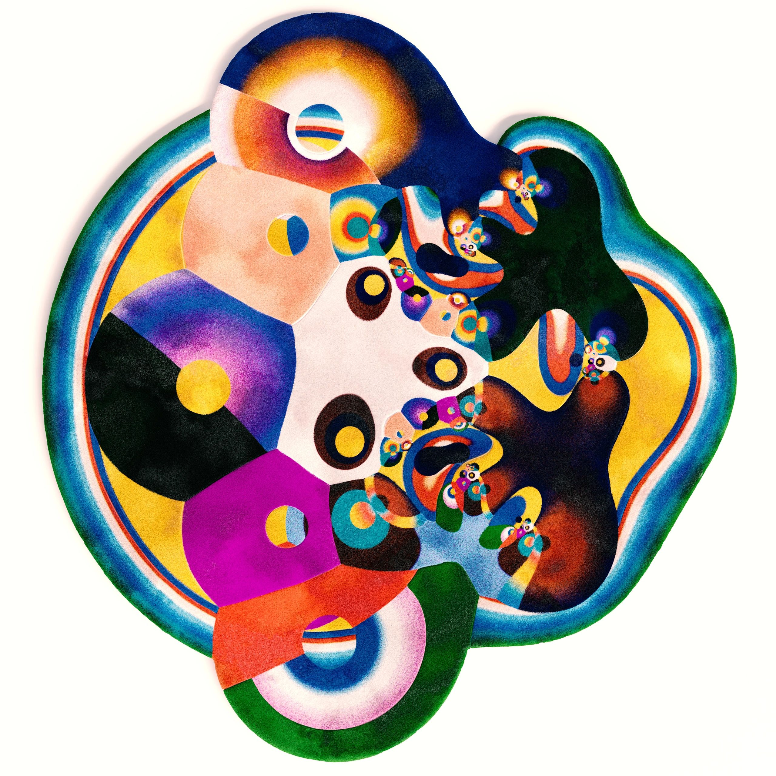 Jonathan Zawada Art rug Truffles