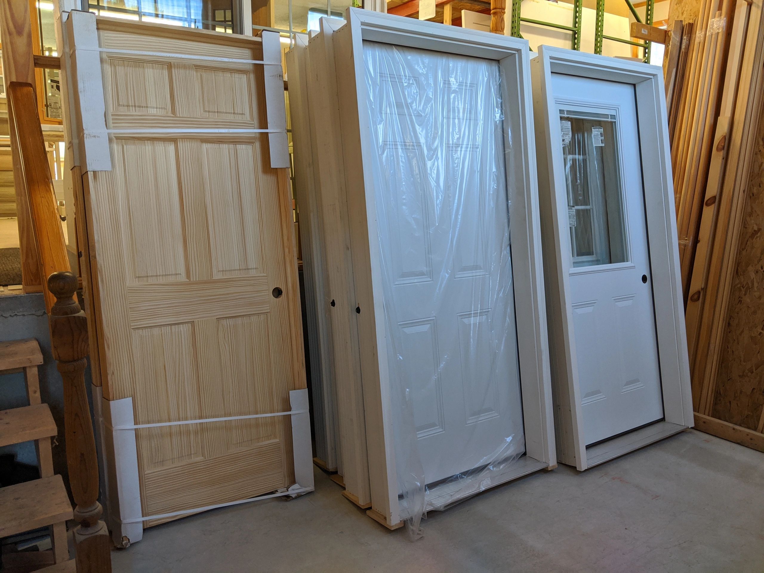 Modern Rot Proof Exterior Doors 