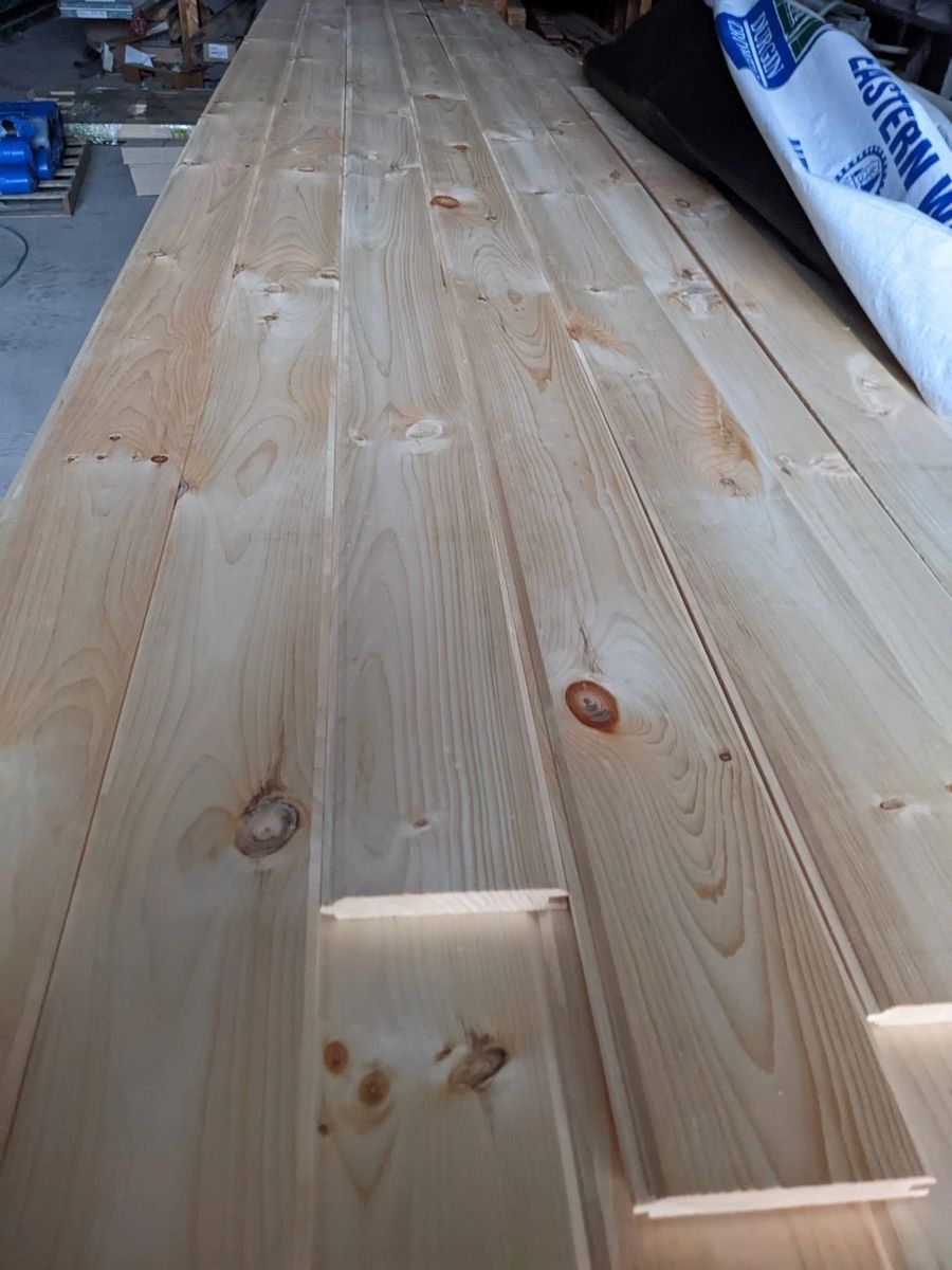 Per Foot 1x6 Tongue and Groove vgroove knotty pine (wp4) (actual dimensions 3/4" x 5 1/2")