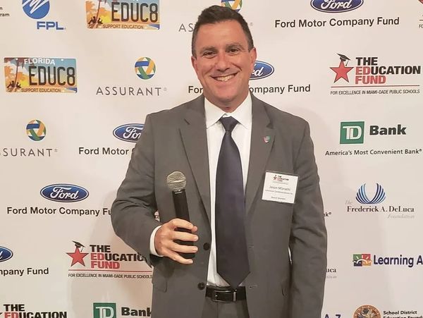 JMiz emceed The Education Fund’s Innovation Grant Awards