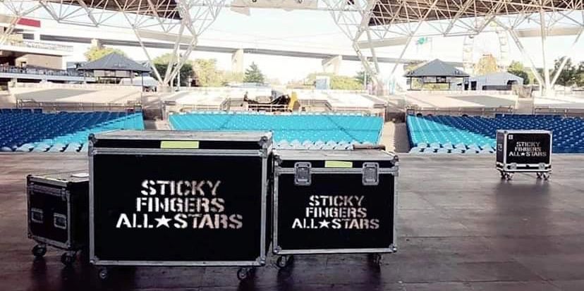 Sticky Fingers on US and European tour. 