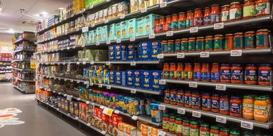 food waste and consumer goods for destruction