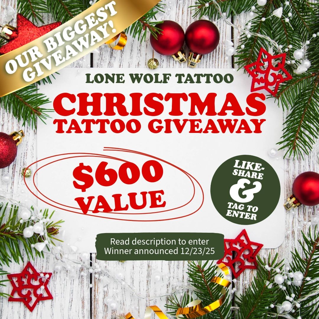 Charlotte lone wolf tattoos piercings realism nose belly button naval eyebrow tattoo ink micro 