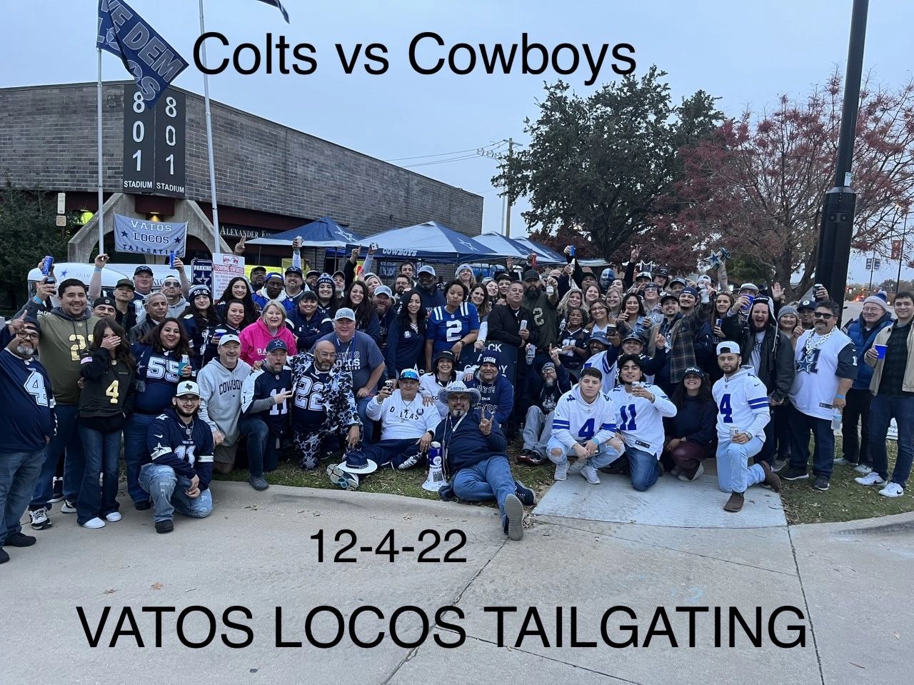 Dallas Cowboys Home Tailgating - Vatos Locos Tailgating