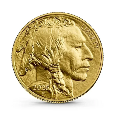 American Gold Buffalo (2025): 
Purity: .9999 Gold.
Diameter: 32mm.
Weight: 1 Troy oz.
Legal Tender: 