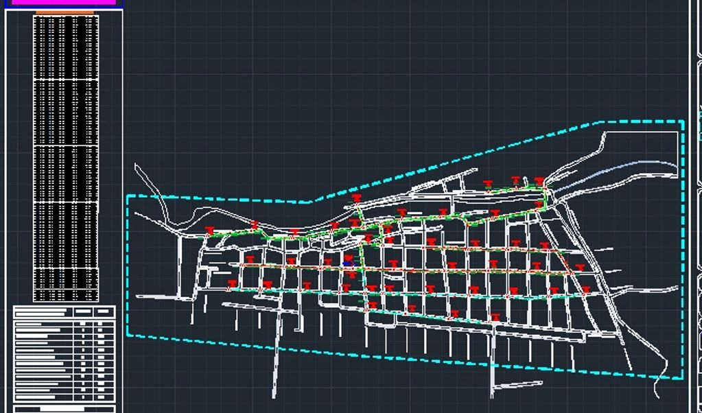 Plano en Autocad 