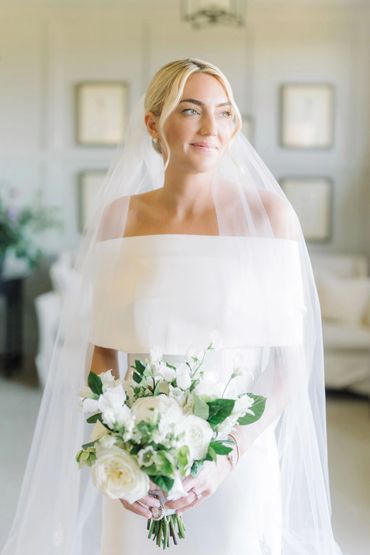 skin-focused bridal makeup with natural finish by Charleston makeup artist