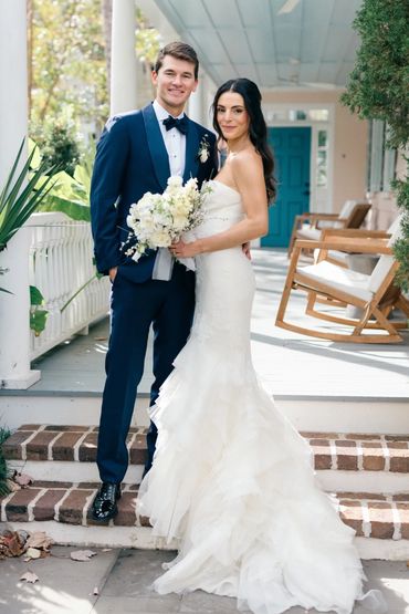 long lasting bridal hairstyle for Charleston wedding day