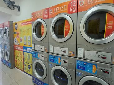 Bubble Laundrette @ Kingfisher Condo, Inanam Sabah